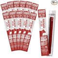 Smoked Mesquite Beef Sticks 15g Protein Per Beef Stick Tender &amp Juicy Extra Large Meat Stick USA Made High Protein Meat Sticks Carnivore Snacks (12 Pack)