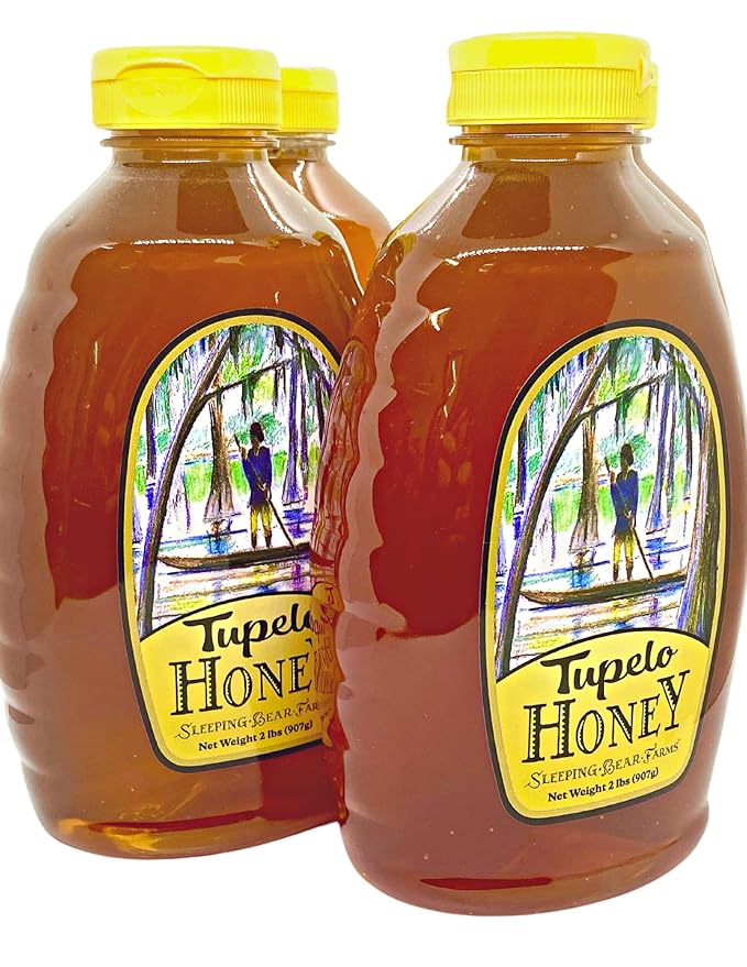 Tupelo Honey 32oz. Bottle - Bulk Case of 12 - Premium from Sleeping Bear Farms Beekeepers in the Florida Apalachicola River Basin