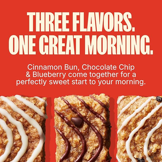 MadeGood Mornings Soft-Baked Oat Bars Variety Pack (30 count)