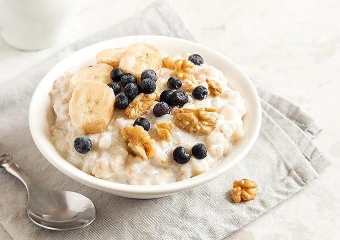 Food to Live Gluten Free Organic Regular Rolled Oats 4 Pounds – Non-GMO Old-Fashioned 100% Whole Grain Vegan Bulk. Rich in Fiber. Great for Oatmeal Cereal Granola Cookies. Made in USA
