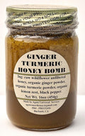 GINGER TURMERIC HONEY BOMB 16oz.