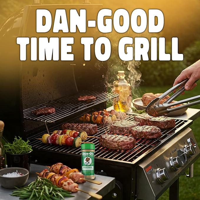 Dan-O’s Outlaw Seasoning Variety Pack – 3 Bottle Set – Butter Dust Butter Steak &amp Blackened Bloody Mary – Bold Buttery &amp Blackened Spice Blends for Meat Seafood Veggies &amp Cocktails