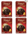 Terry's Dark Chocolate Oranges - Pack of 4-5.11 oz Per Orange of Delicious Tasting Chocolate - Stocking Stuffer and Party Favors - Great for Sharing with Friends and Family