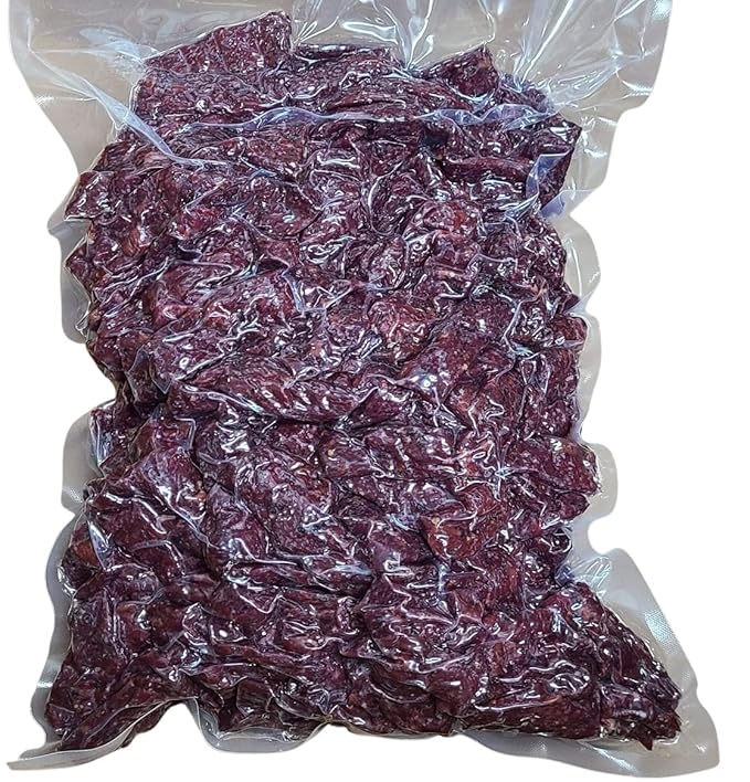 Dakota Trails Kippered Beef Jerky Peppered Flavor Large Bulk Bag 10 lbs