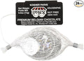 Only Kosher Candy Hanukkah Chocolate Gelt Coin - Kosher Parve Chanukkah Gelt Chocolate Coins and Nut Free Silver Foil Parve Chocolate Coins for Holiday Gifts - 24 x 0.5 Oz Sacks