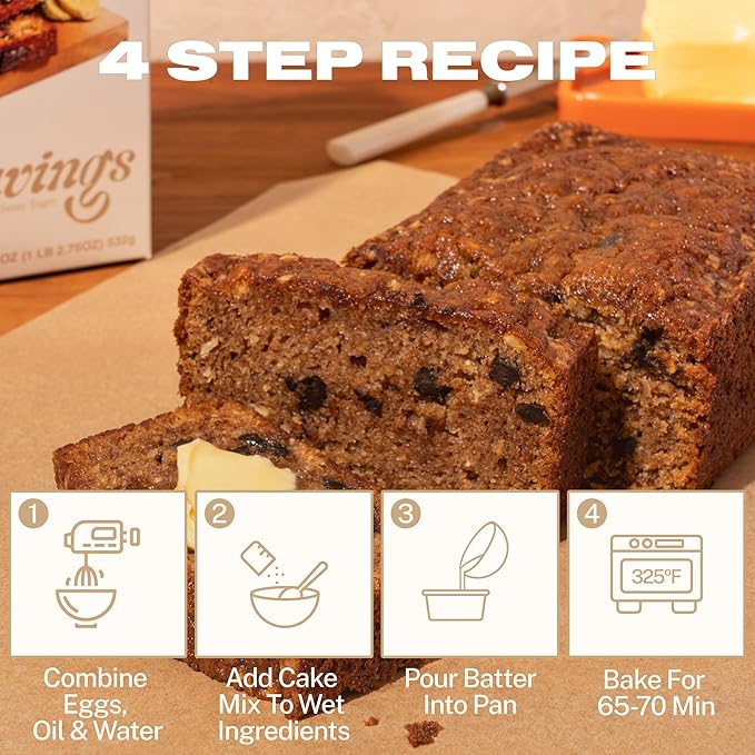 Chrissy's Ultimate Banana Bread Mix - 6 Pack