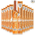 Mission Meats Beef Sticks – 100% Grass Fed &amp Pasture Raised Sugar Free Individually Wrapped Healthy Snacks Whole 30 &amp Paleo Friendly Smoky Turmeric 1oz (72ct)