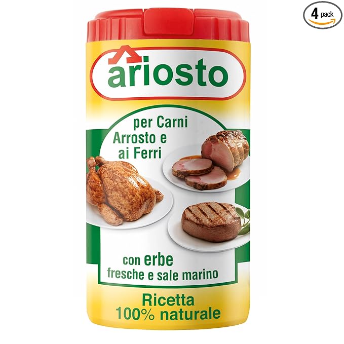 Ariosto Meat Seasoning Roasted and Grilled 2.8 Ounce 4 Per Case