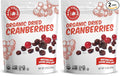 Made In Nature Organic Dried Cranberries 12 Ounce (Pack of 2) – Sweetened with Apple Juice Non-GMO Unsulfured Gluten Free