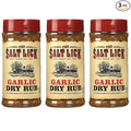 The Salt Lick BBQ Garlic Dry Rub 12 Oz - Pack of 3