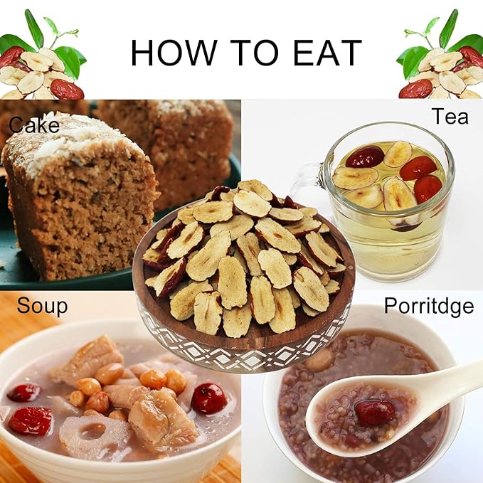 DABC OAK LAND Dried Jujube Red Dates slices High Nutrition and High Vitamin Red Jujube Dates Slice Snacks Dried Fruit Sweet Jujube Packed In USA 特级红枣片 (Dried Dates Slices 2 Pound)