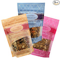 Cravings Daily Granola Variety- 3 Pack- Michigan Cherry &amp Roasted Nuts Apricot Blueberry Coconut &amp Macadamia Nut and Michigan Cherry &amp Sliced Almond