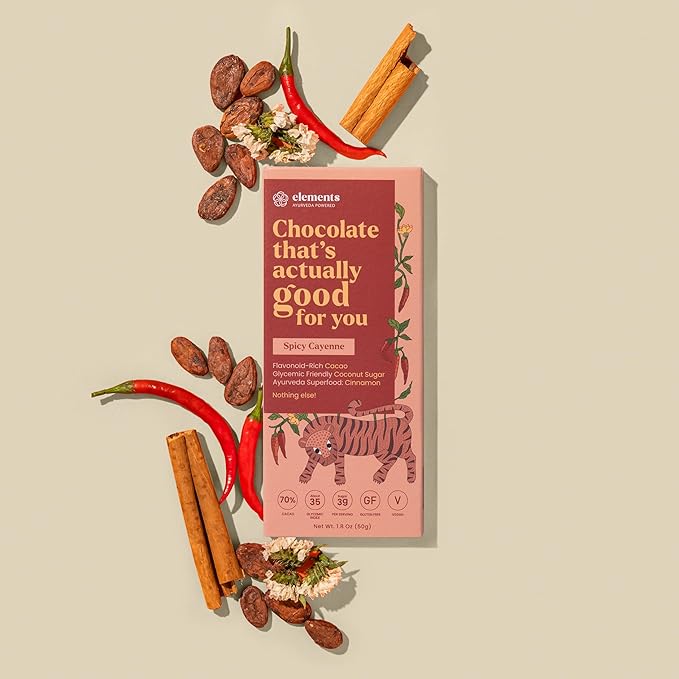 Elements Truffles Dark Chocolate Bar Combo Pack of 9 | Ayurvedic Vegan &amp Gluten Free | No Refined Sugar &amp Artificial Flavours | Enriched with Cocoa &amp Coconut Sugar