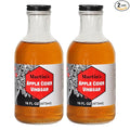 Slide Ridge Martin's Honey Apple Cider Vinegar | Crispy &amp Sweet | Wellness Kitchen &amp Household Staple | 16 oz (Pack of 2)