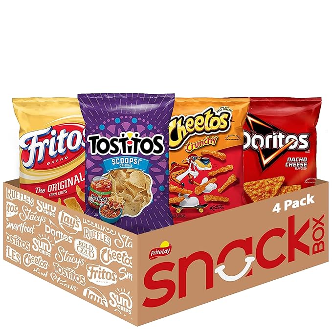 Frito Lay Big Bag Bundle Classic Favorites Variety Pack (Pack of 4)