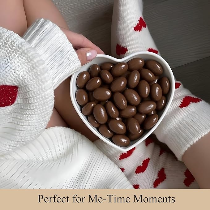 ANDY ANAND CHOCOLATIER Milk Chocolate Covered Almonds - Freshly Roasted Crunchy Almonds Smothered in Rich Creamy Belgian Ideal For Women Men and Kids Delicious No Preservatives Beautiful Gift Box