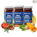 Beyond the Bib - Toddler and Kids Healthy Meal Sauces and Dips - Made with Vegetables No Added Sugar No Salt No Artificial Ingredients - Ready to Eat - For 24+ Months (BBQ - 3 Pack)