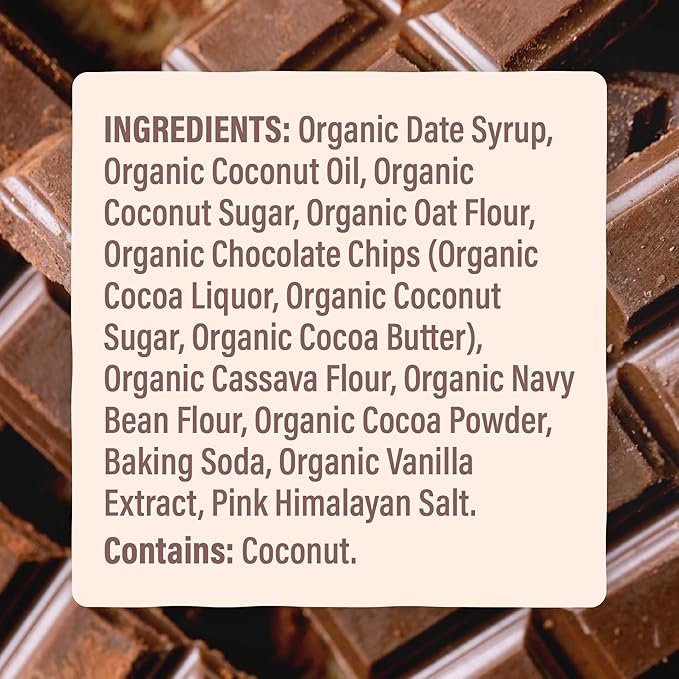 Skout Organic Double Chocolate Soft Baked Cookie (3 Pack) | Soft Baked Cookies | Plant-Based | Vegan | Gluten Dairy &amp Soy Free