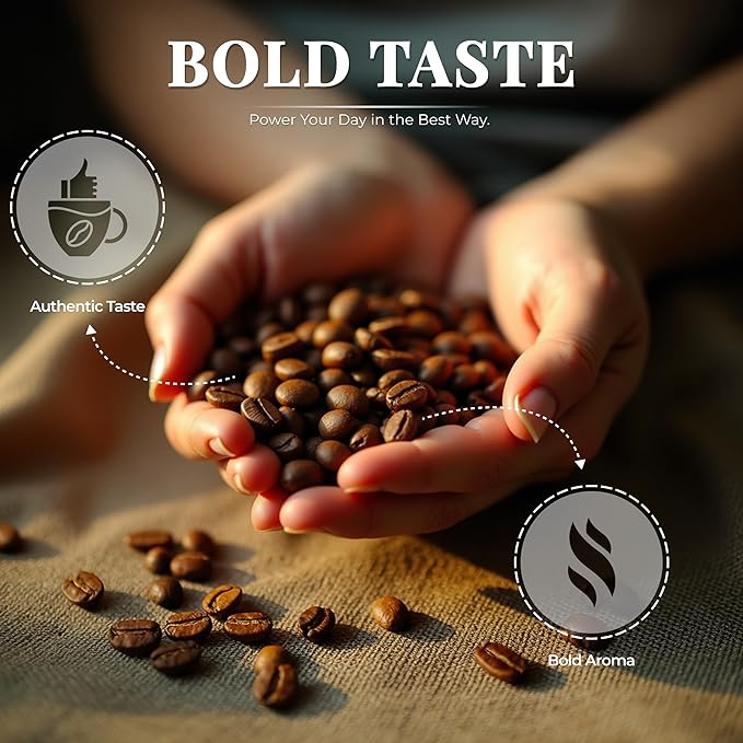 Mocha Point Medium Roast Yemeni Coffee – 100% Arabica Beans from Yemen – Rich Smooth and Balanced Flavor – Small-Batch Roasted for Freshness – No Additives – 12 oz / 340g Bag