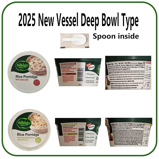 Korean Traditional CJ Abalone Porridge 265g (12 ABALONE)