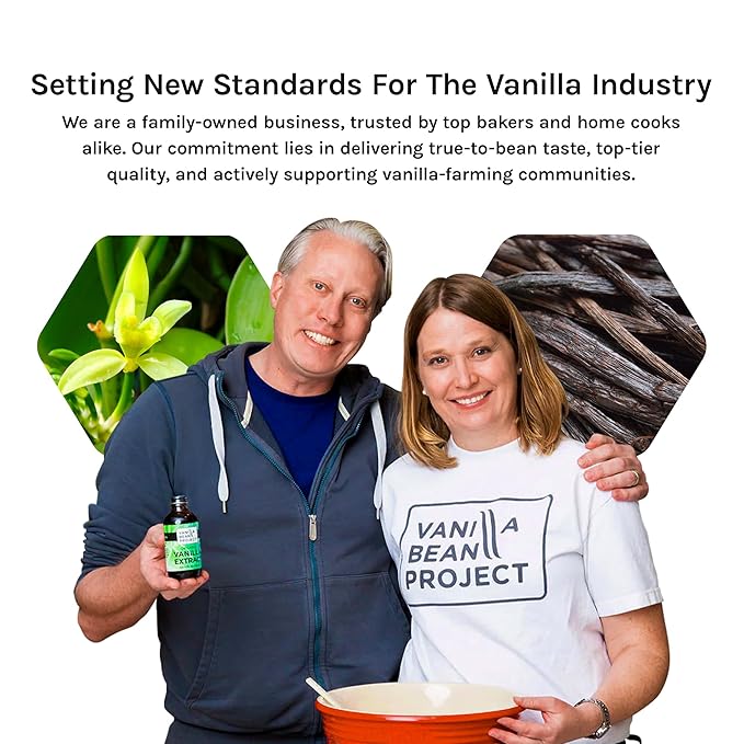 Organic Vanilla Bean Paste | Baking Necessity | Pure Vanilla for Cooking | Vanilla Bean Project | 1 Quart 32 Ounces