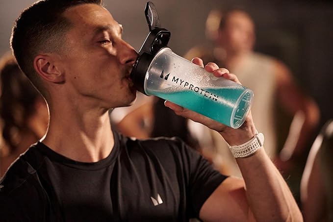 Myprotein Clear Whey Isolate Protein Powder 20 Servings (1.1lbs) Blue Raspberry 20g Protein per Serving Naturally Flavored Drink Mix Daily Protein Intake for Superior Performance
