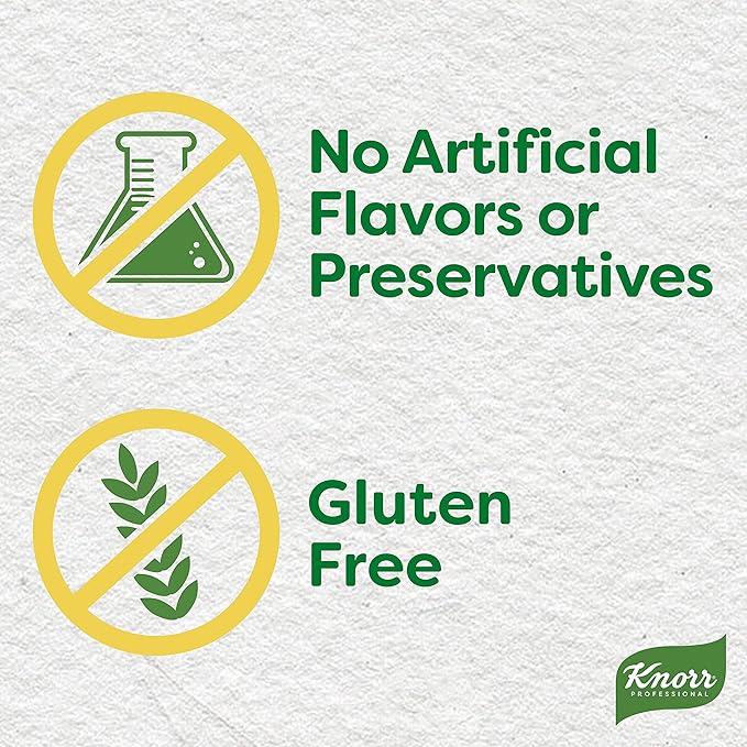 Knorr Professional Ultimate Demi-Glace Sauce Mix Gluten Free No Artificial Flavors or Preservatives No added MSG Dairy Free 26 oz Pack of 4