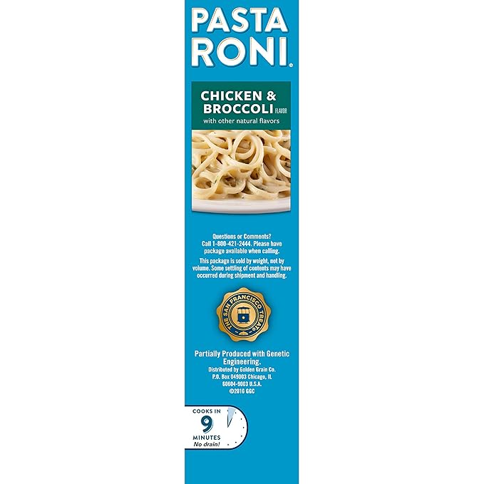 Pasta Roni Chicken &amp Broccoli Linguine Mix 4.7 Ounce (Pack of 12 Boxes)