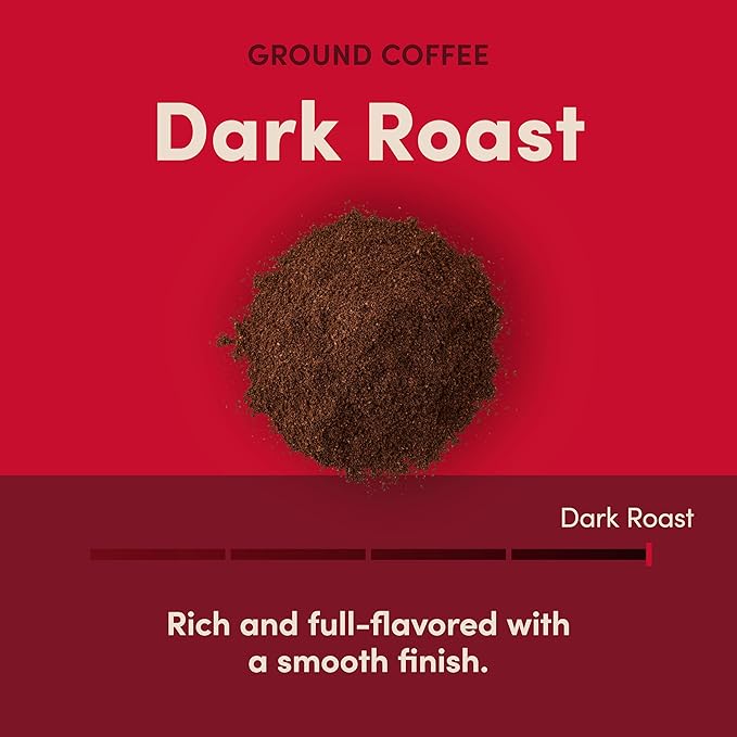 Tim Hortons Dark Roast 100% Arabica Ground Coffee KCUPs 48ct
