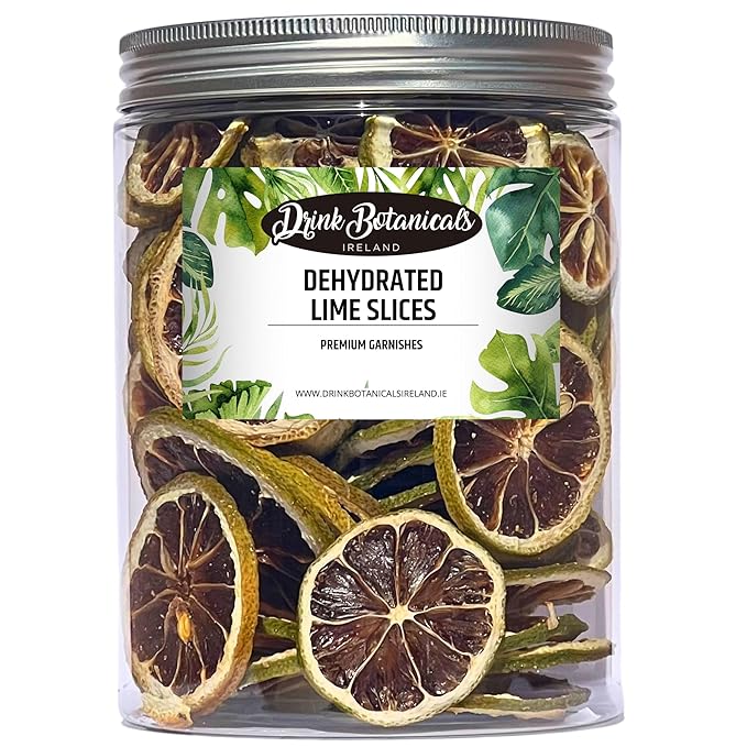 Dried Lime Slices (140G) &amp Dried Blood Orange Slices (150G) Combo Pack for Cocktails Drinks Baking &amp Desserts