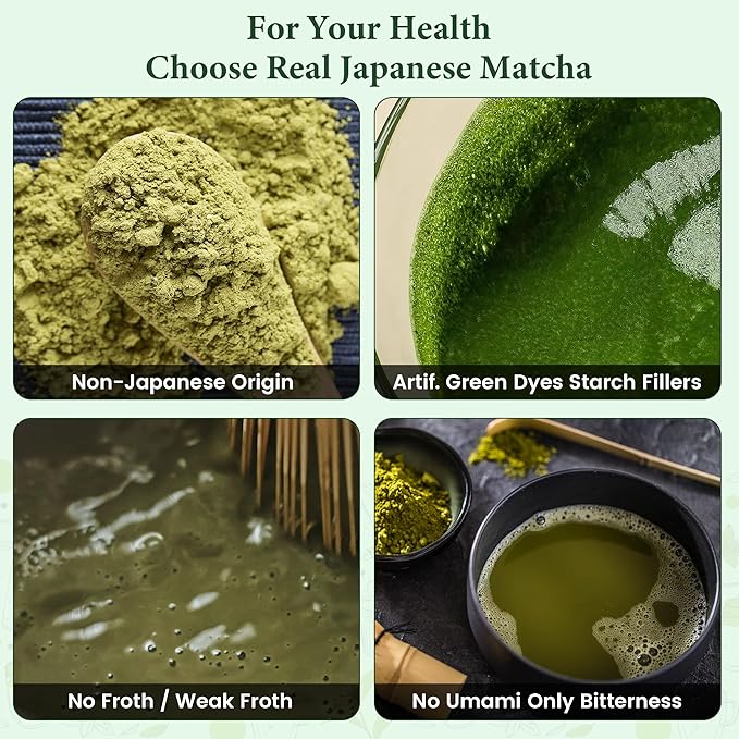 Ceremonial Grade Matcha Powder AA 1.06oz Tin Japanese JAS Certified Organic Antioxidant Rich with Caffeine &amp L-Theanine for Focus &amp Relaxation Kosher Non-GMO Green Tea(1.06oz Uji Organic)