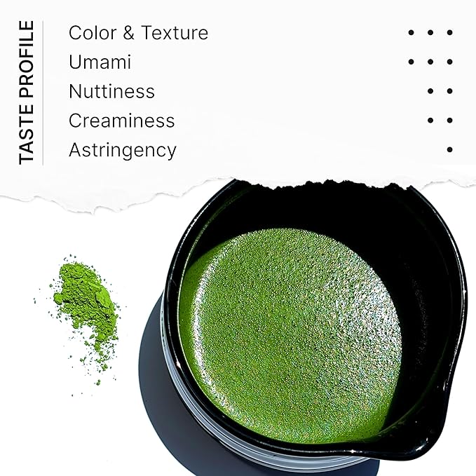 FKRO Tsuchiyama Limited Reserve Ceremonial Grade Matcha Green Tea Powder from Shiga Japan. Single Okumidori Cultivar 1st Harvest Stone-Ground. Flown in Fresh Monthly (30g/1.06oz) Tin