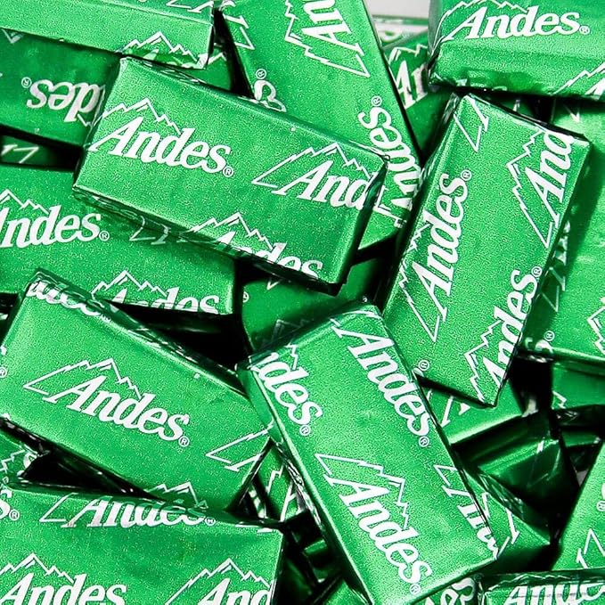 Bayside Candy Andes Mints - Andes Crème De Menthe Thin Mints (2LB)
