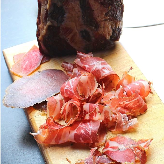 UMAi Dry Large Charcuterie Kit Easy Bundle Pack of 3 8x18 in Dry Aging Bags for 5 lbs of Meat Capicola Spice Blend &amp Premixed Curing Salt Create Gourmet Charcuterie Boards in Refrigerator Over