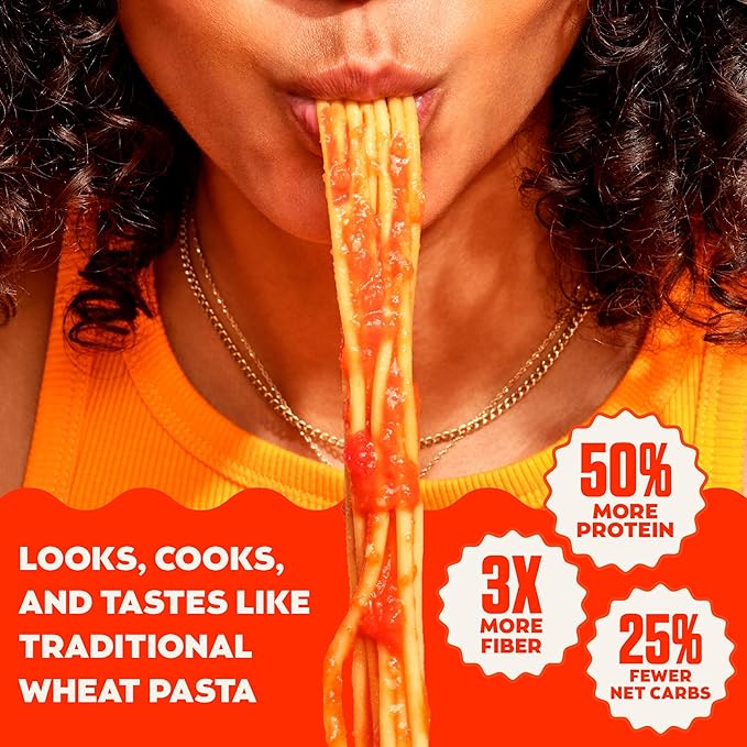 Banza Gluten-Free Chickpea PastaVariety Pack 20g Protein | Lower Carb | High Fiber-| High Protein-| Plant Based Pasta-| 8oz(Pack of 12)