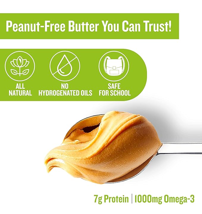 Wowbutter Natural Peanut Free Creamy 4.4lb Jars 2 Pack