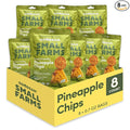GoodSAM Small Farms Baked Pineapple Chips Pack of 8 Simple Ingredient Fruit Chips