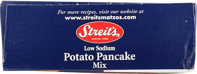 Streit's No-Salt Potato Pancake 6.0-Ounce Units (Pack of 12)