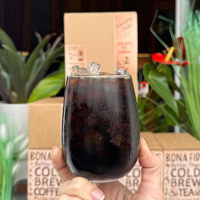 Better Than Cold Brew Coffee - Dark Roast 3L (101 Fl Oz) Bag in Box with Tap | Bold &amp Smoky Flavor | Eco-Friendly Packaging