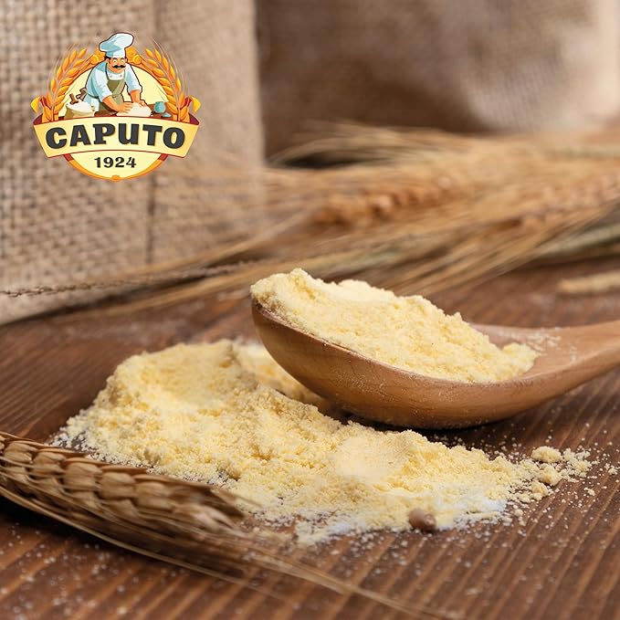 Antico Molino Caputo Semola Di Grano Duro Rimacinata (Reground Semolina Flour) - Pack 4