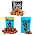 Nuts.com Whole Walnuts 2lb Pecans and Oregon Hazelnuts in Shell 1lb - Gourmet Freshly Harvested Non-GMO for Cooking Baking and Snacking