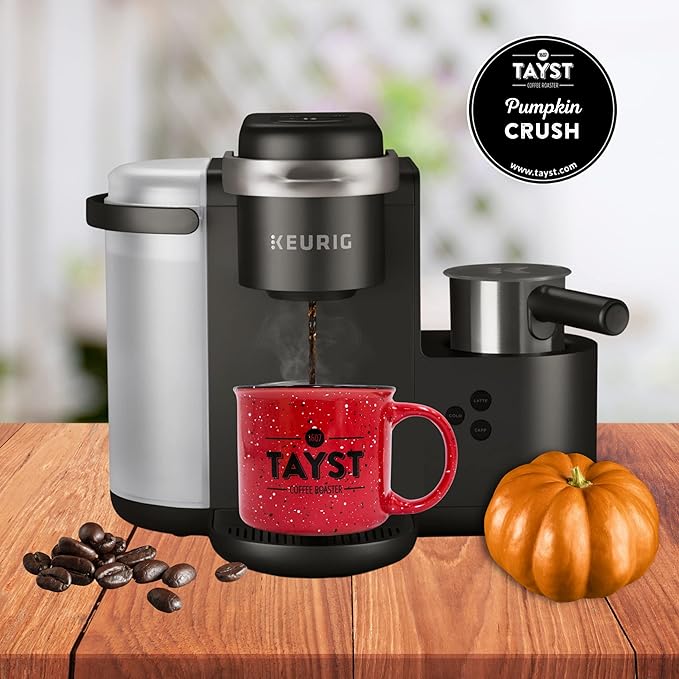 Tayst Coffee Pods Pumpkin Crush Medium Roast K Cups Compatible with Keurig Coffee Maker Sustainable Single Serve Pack of 100