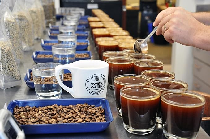 Verena Street 2 Pound Whole Bean Swiss Water Process Decaf Beans Sunday Drive Decaffeinated Medium Roast Rainforest Alliance Certified Arabica Coffee
