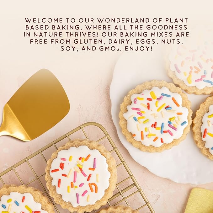 Autumn Sons Baking Co. Gluten Free Sugar Cookie Mix. Vegan Plant Based Baking Mix. Top 9 Allergen Free. Dairy Free Nut Free Soy Free Non GMO 9.3 oz (Pack of 3)