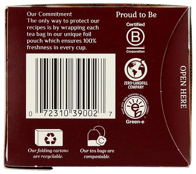 Bigelow Botanicals Cold Water Infusion Cranberry Lime Honeysuckle Tea Bags 18 Count Box (Pack of 1) Herbal Infusion Caffeine Free 18 Tea Bags Total