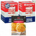 Country Style Peppered Gravy Mix &amp Cheddar Biscuit Baking Mix Combo – Custom bundled by MOOCHI