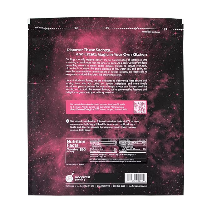 Pure Isomalt ⊘ Non-GMO Vegan OU Kosher Certified - 1 kg (2.2 lbs)