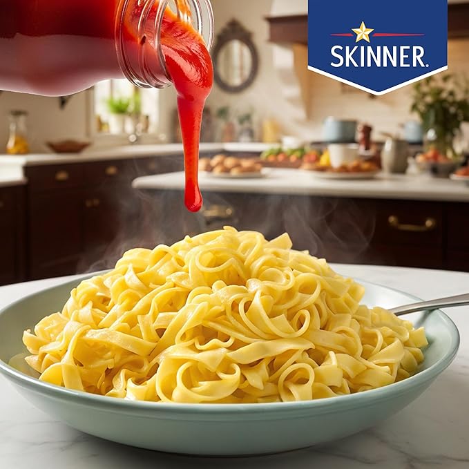 Skinner Extra Wide Egg Noodle Pasta 12 Pack (12 oz Each) – Pantry Staple for Casseroles Soups &amp Satisfying Meals