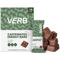 Verb Caffeinated Energy Bars Chocolate Sea Salt (26g Pack of 16) 110-Calorie Delicious Low Sugar Energy Bar - Vegan Gluten Free On-the Go Snack with 80mg Green Tea Caffeine Only Real-Food Ingredients