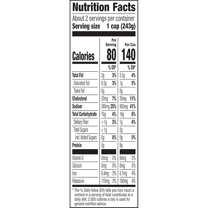Annie’s Organic Chicken Noodle Canned Soup Ready To Serve 14 oz (Pack of 8)